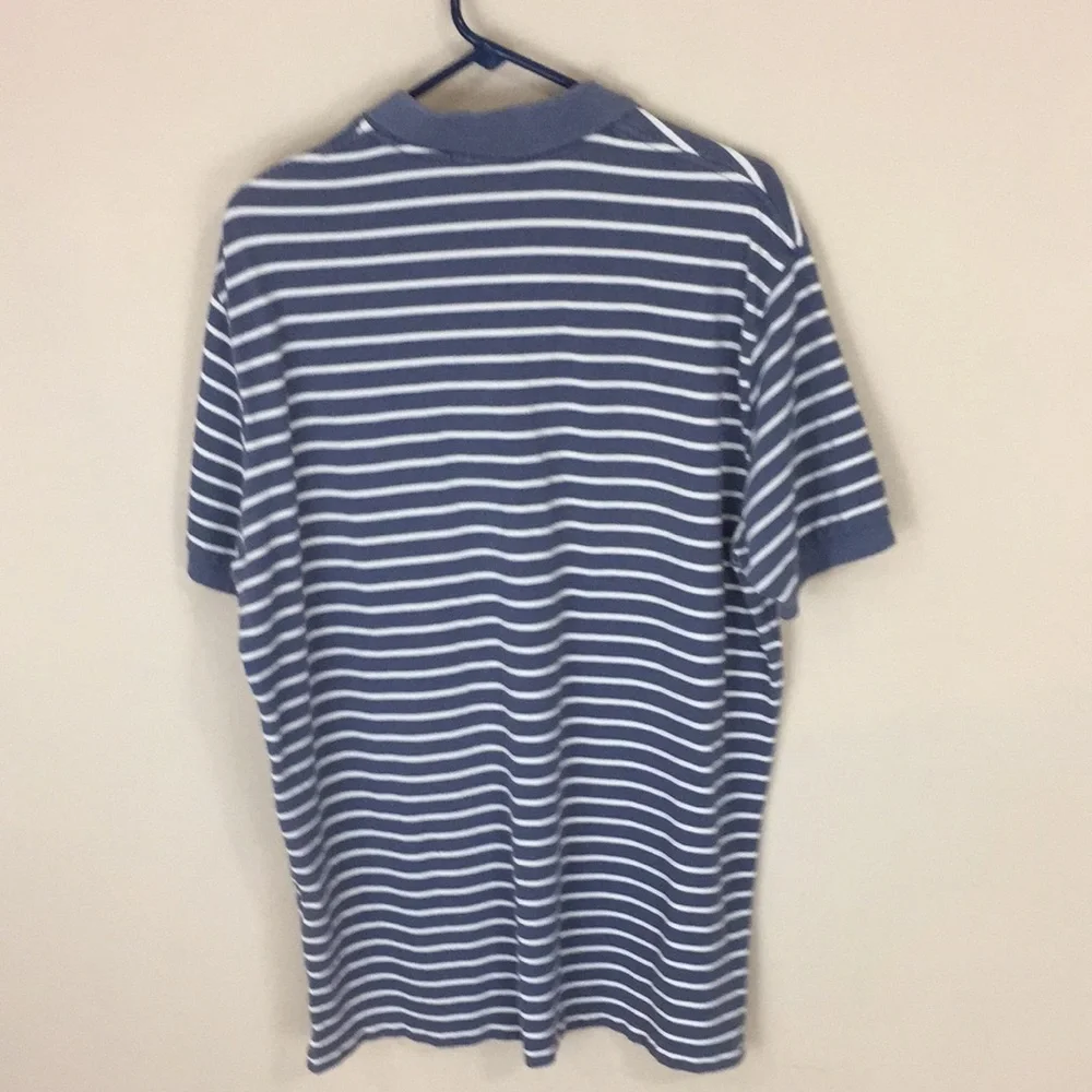 Polo Ralph Lauren Gray and White or Cream Polo Shirt Size XL